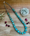 26 inch - NFR collection - sterling silver and turquoise