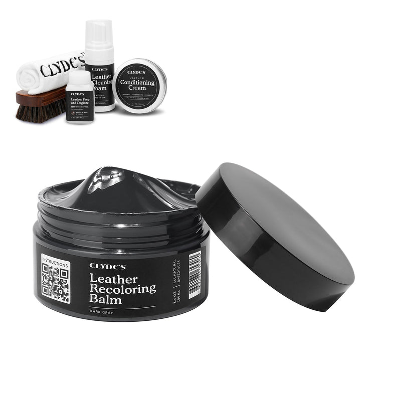 Clyde's 4-Step Leather Recoloring Kit