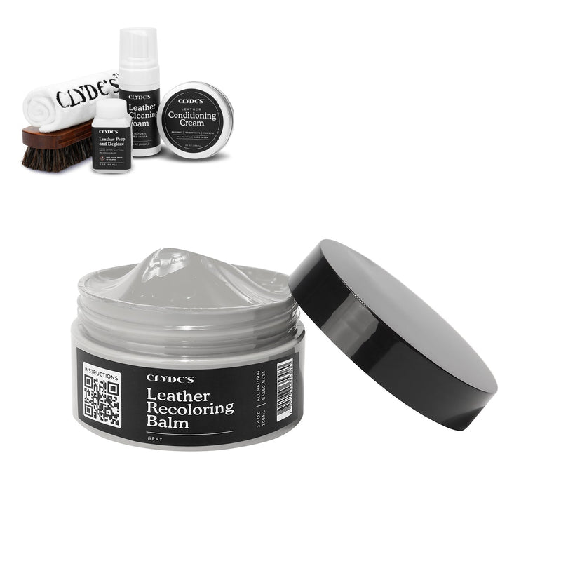 Clyde's 4-Step Leather Recoloring Kit
