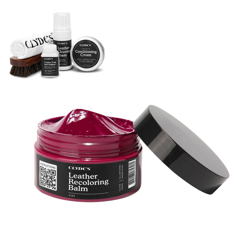 Clyde's 4-Step Leather Recoloring Kit