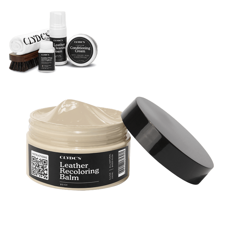 Clyde's 4-Step Leather Recoloring Kit