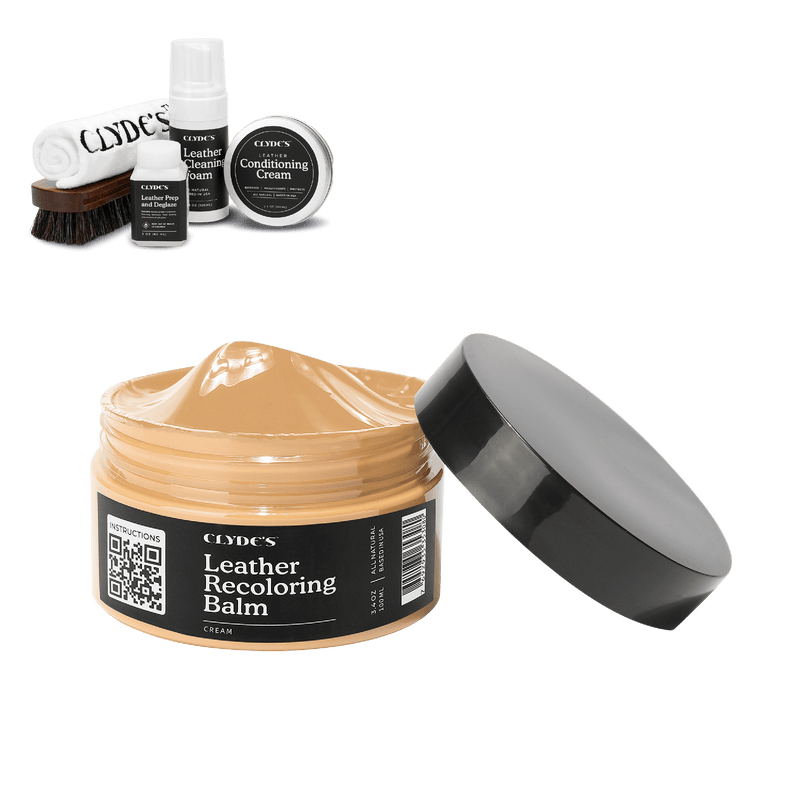 Clyde's 4-Step Leather Recoloring Kit