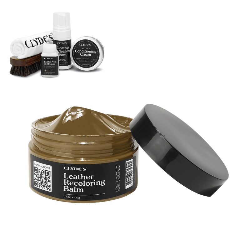 Clyde's 4-Step Leather Recoloring Kit