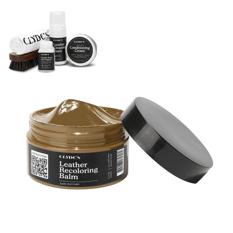 Clyde's 4-Step Leather Recoloring Kit