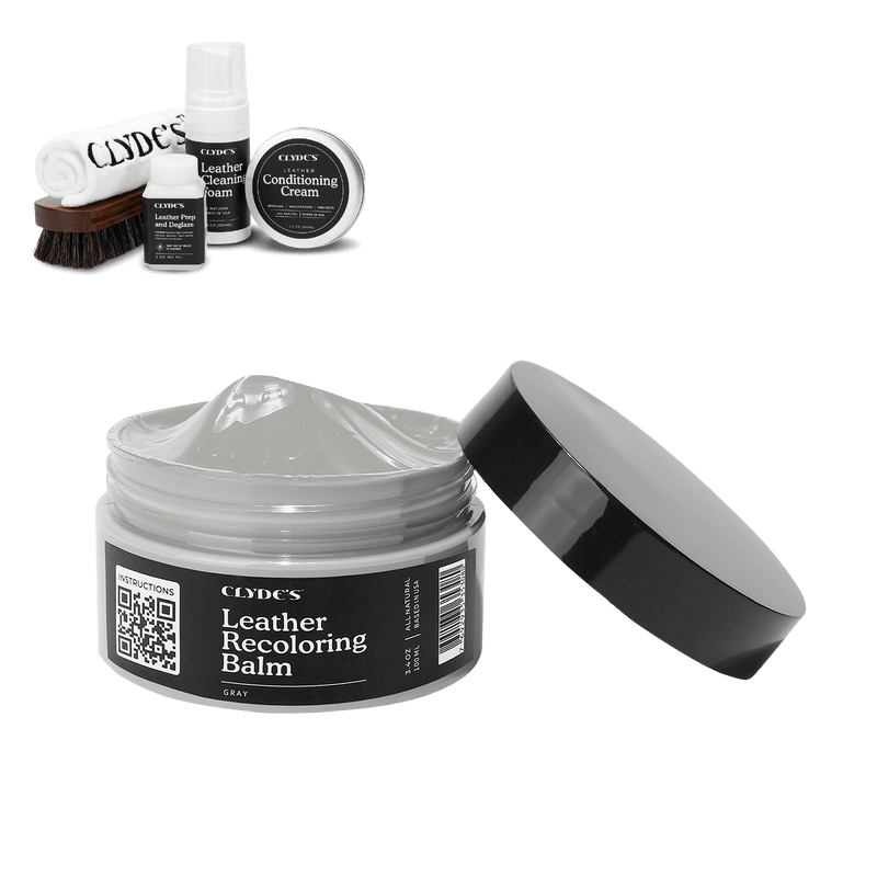 Clyde's 4-Step Leather Recoloring Kit