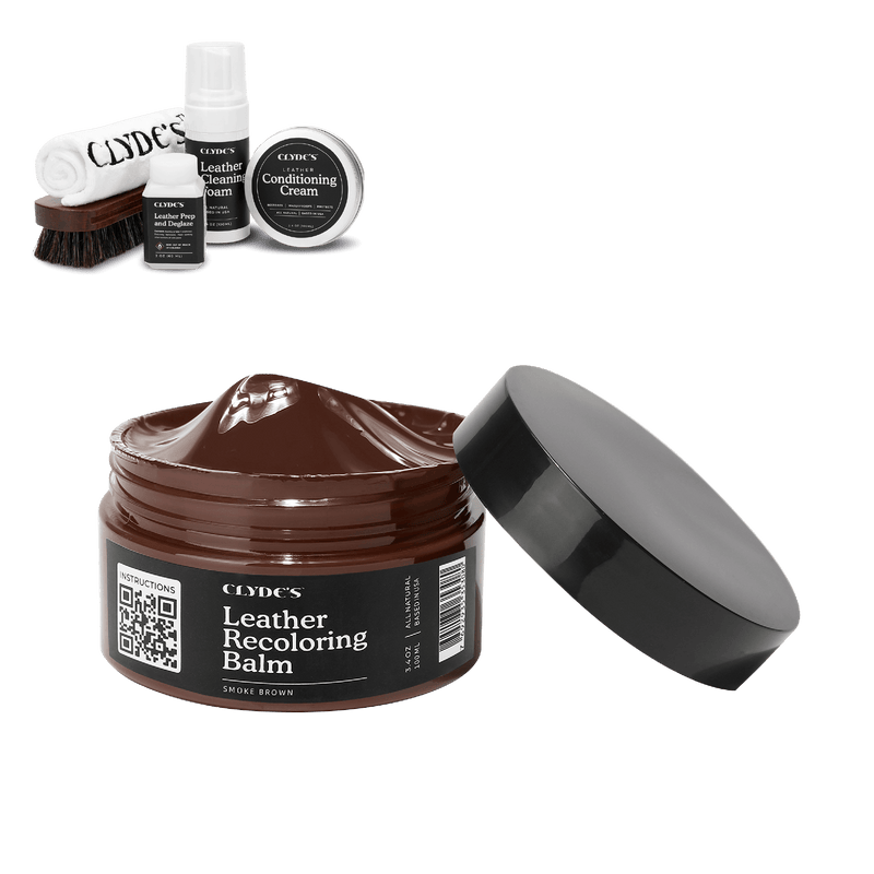 Clyde's 4-Step Leather Recoloring Kit