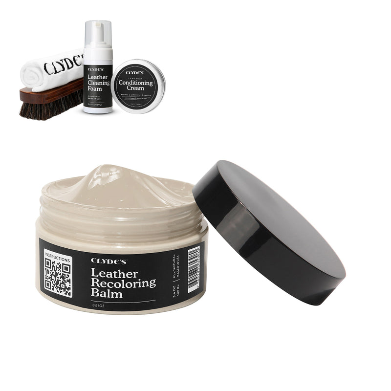 Clyde's 4-Step Leather Recoloring Kit