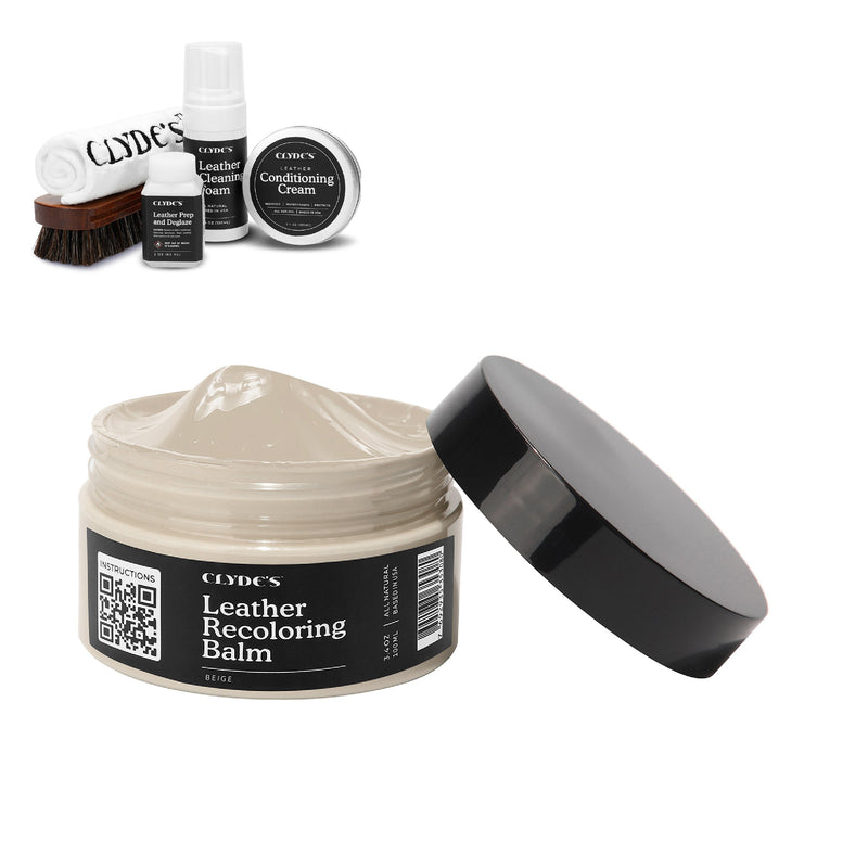 Clyde's 4-Step Leather Recoloring Kit