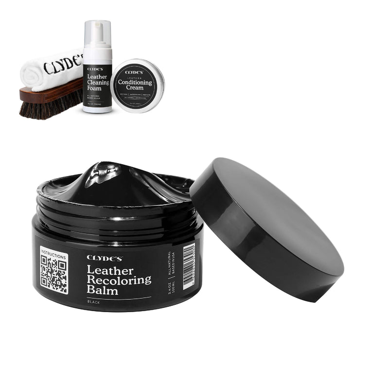 Clyde's 4-Step Leather Recoloring Kit