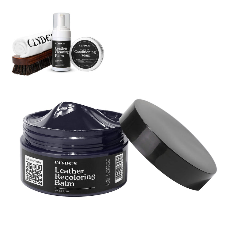 Clyde's 4-Step Leather Recoloring Kit
