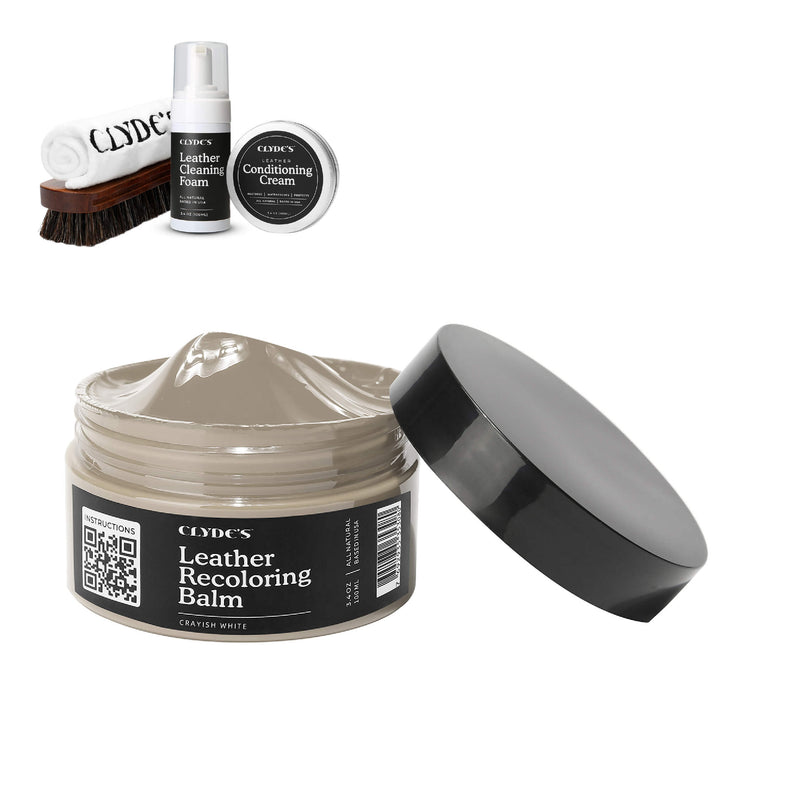Clyde's 4-Step Leather Recoloring Kit