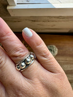 Ring band - size 6 -Sterling silver