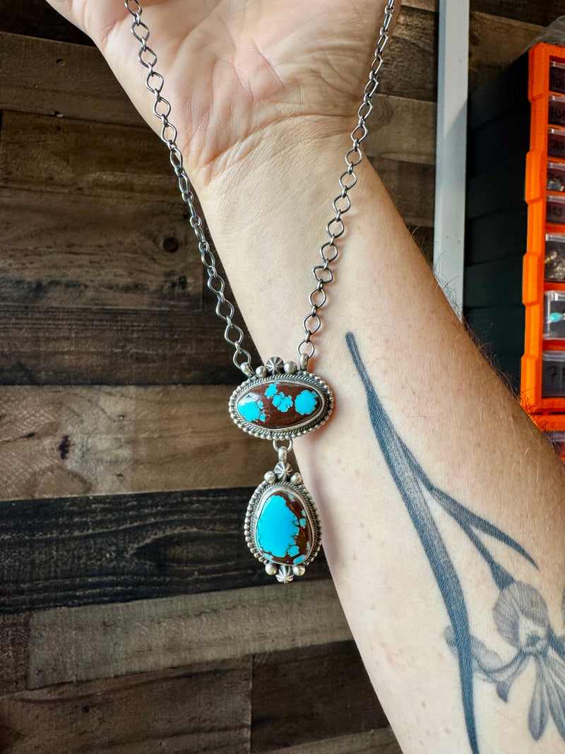 Egyptian turquoise necklace