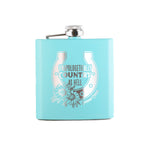 Unapologetically Country as Hell Flask Gift - Bourbon Cowgirl