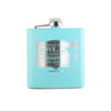 Annie Oakley Quote I Ain't Afraid to Love a Man Flask Gift - Bourbon Cowgirl