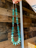 26 inch - NFR collection - sterling silver and turquoise