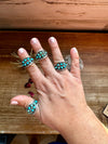 Ring pick your size - turquoise and sterling silver