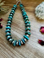 20 inch - NFR collection - sterling silver and turquoise