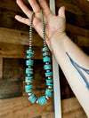 20 inch - NFR collection - sterling silver and turquoise