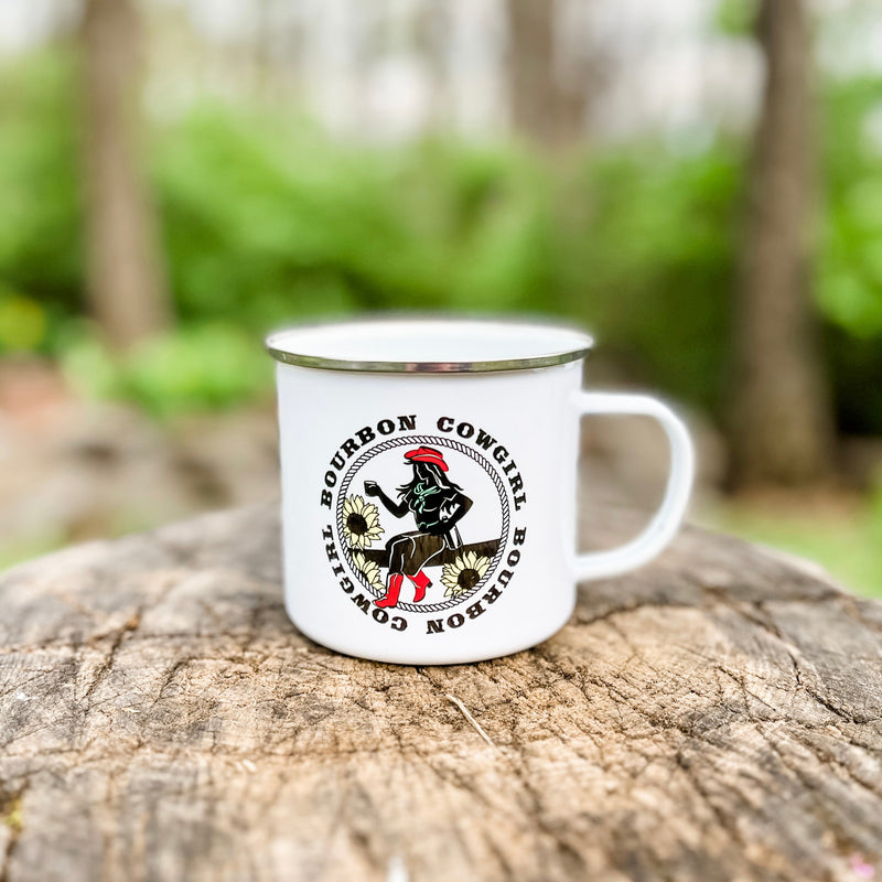 Bourbon Cowgirl Campfire Mug