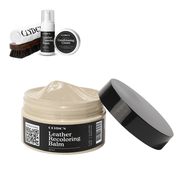 Clyde's 4-Step Leather Recoloring Kit