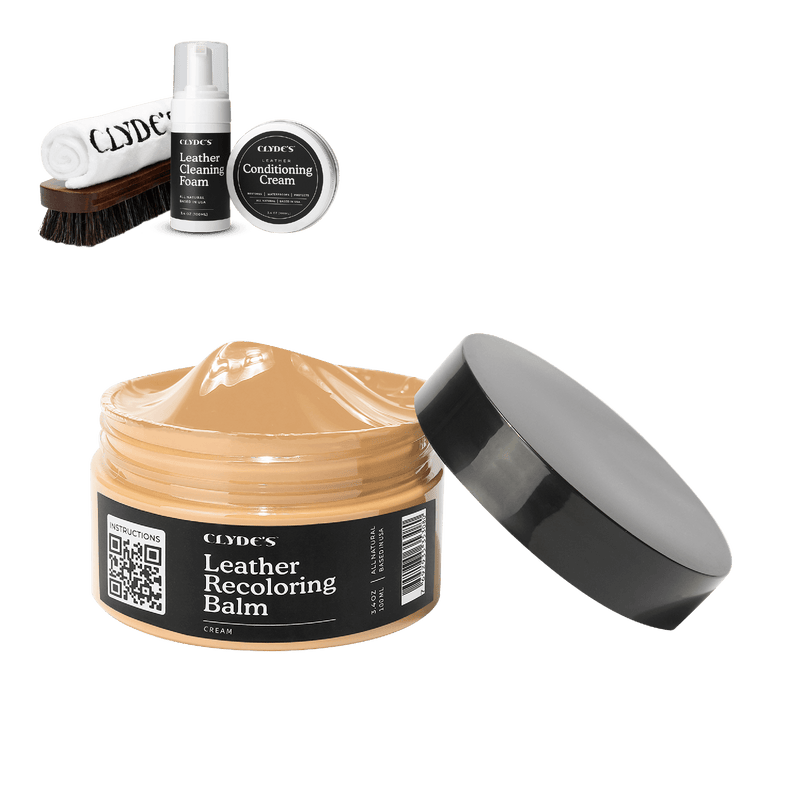 Clyde's 4-Step Leather Recoloring Kit