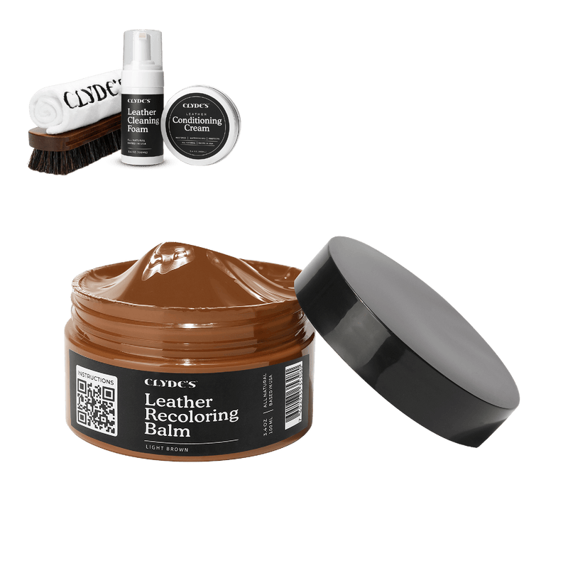 Clyde's 4-Step Leather Recoloring Kit