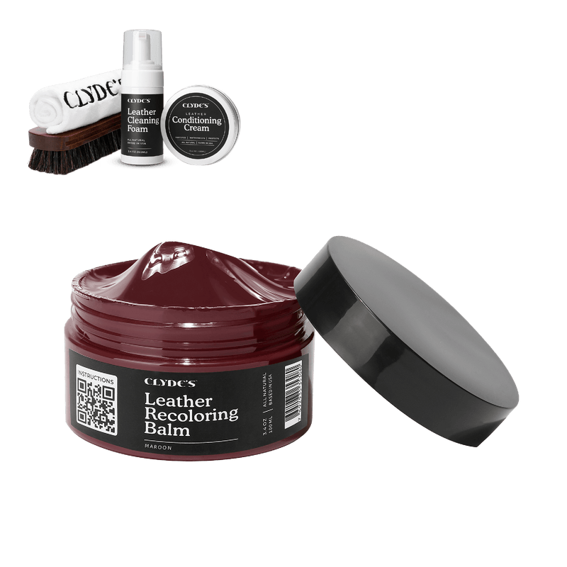 Clyde's 4-Step Leather Recoloring Kit