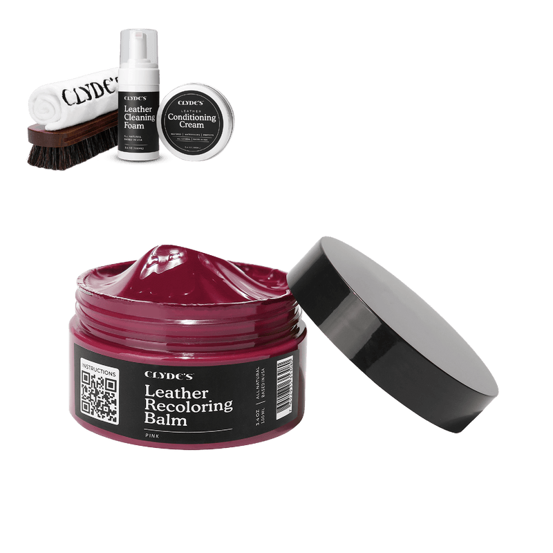 Clyde's 4-Step Leather Recoloring Kit