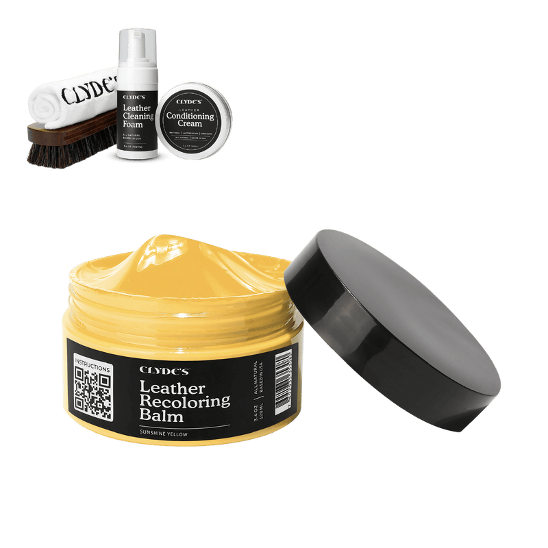 Clyde's 4-Step Leather Recoloring Kit