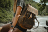 The Hagen Backpack | Vintage Leather Backpack