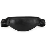 The Walcott Leather Waist Bag | Black Leather Fanny Pack