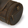 The Wainwright Weekender | Round  Vintage Leather Weekender