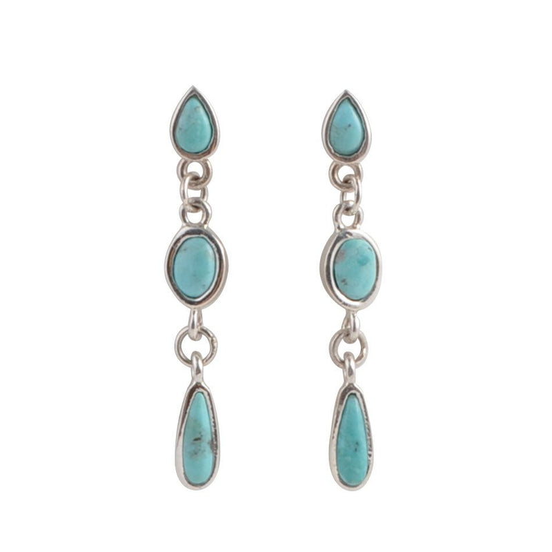 Arizona Turquoise Drop Earrings