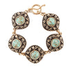 Avalon Turquoise Link Bracelet