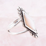 Anemone Ring - Pink Mother of Pearl