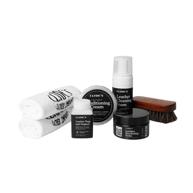 Clyde's 4-Step Leather Recoloring Kit