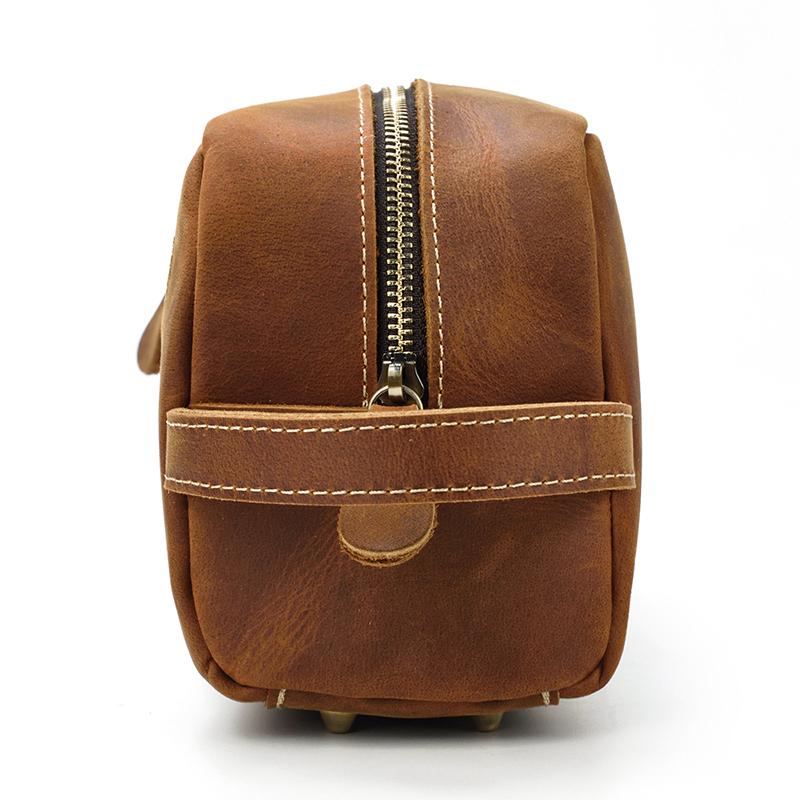 The Wanderer Toiletry Bag | Genuine Leather Toiletry Bag