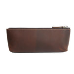 The Pallavi | Handmade Leather Pencil Case - Leather Makeup Bag