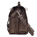 The Gustav Messenger Bag | Large Capacity Vintage Leather Messenger Bag