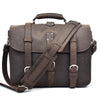 The Gustav Messenger Bag | Large Capacity Vintage Leather Messenger Bag