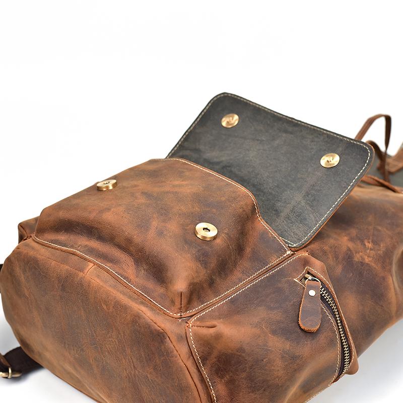 The Hagen Backpack | Vintage Leather Backpack