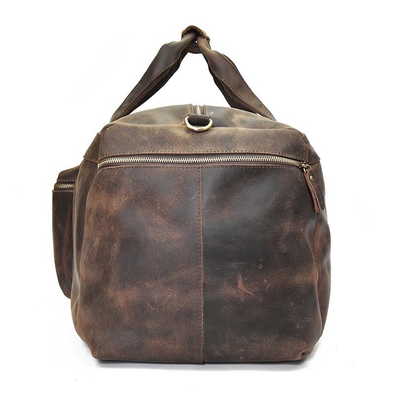 The Colden Duffle Bag | Large Capacity Leather Weekender