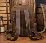 The Langley Backpack | Genuine Vintage Leather Backpack