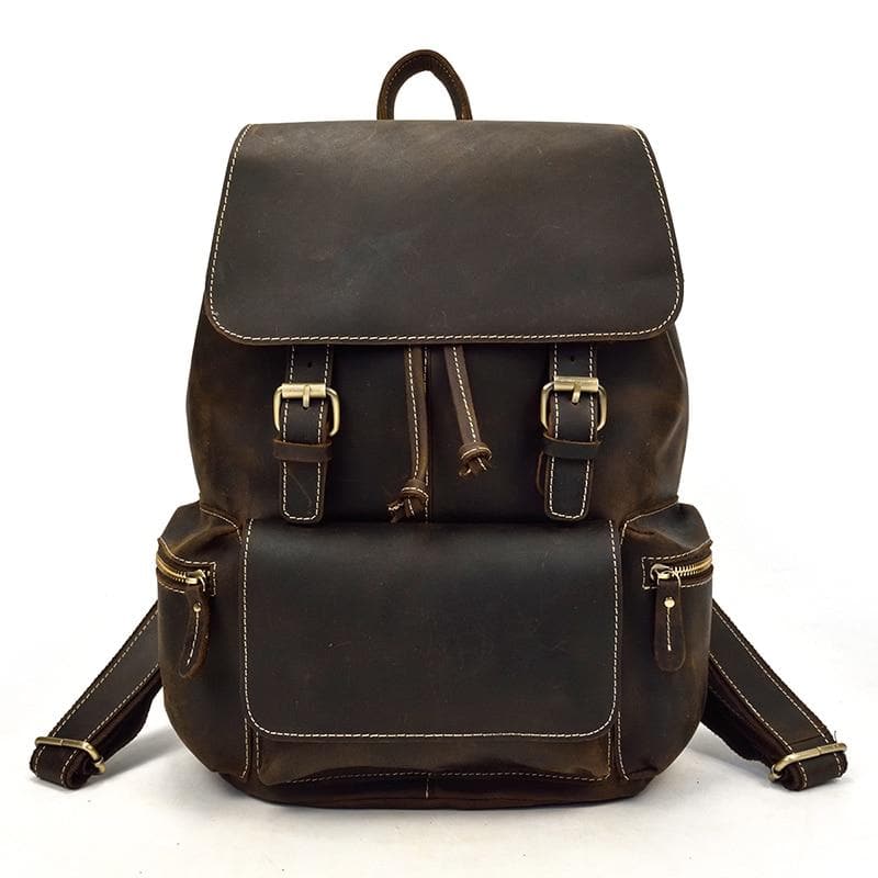 The Hagen Backpack | Vintage Leather Backpack